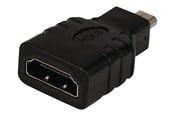 Skjermkabel - Nedis HDMI adapter with Ethernet - CVGB34907BK