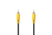 Skjermkabel - Nedis CVGL24100BK20 composite video cable - CVGL24100BK20