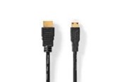 Skjermkabel - Nedis High Speed HDMI Cable with Ethernet | 4K@30Hz | 10.2 Gbps | 1.50 m - CVGL34500BK15