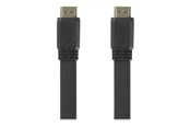 Skjermkabel - Nedis HDMI cable with Ethernet - 3 m - CVGP34100BK30