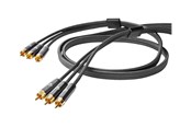 Skjermkabel - Nedis video / audio cable - composite video / audio - CVTB24300GY20