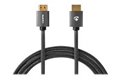 Skjermkabel - Nedis HDMI cable with Ethernet - 5 m - CVTB34000GY50