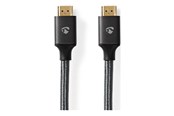 Skjermkabel - Nedis HDMI cable with Ethernet - 3 m - CVTB35000GY30