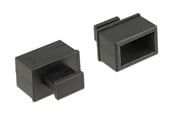 Tilbehør - DeLOCK Dust Cover for SFP Slot with Grip (10-Pack) - 64021