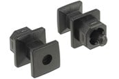 Tilbehør - DeLOCK Dust Cover for TOSLINK Female with Grip (10-Pack) - 64023