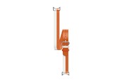 Smartklokke - Tilbehør - Xiaomi Dual-tone Leather Strap - White and Orange - BHR8724GL