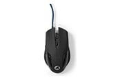 Mus - Nedis Gaming - mouse - USB - black - Mus - Optisk - 6 - Svart - GMWD110BK