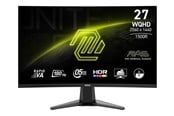 Skjerm - 27" MSI MAG 27CQ6F - 2560x1440 (QHD) - 180Hz - VA - MAG 27CQ6F