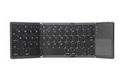 Tastatur - XtremeMac Bluetooth Travel Keyboard Foldable with Touchpad - Tastatur - Engelsk (USA) - Svart - XWH-FLK-13-US