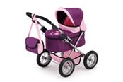 Dukker, Bamser & Utstyr - Bayer Design Doll's Pram Trendy - Plum - 13057AA