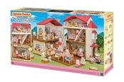 Dukkehus & Tilbehør - Sylvanian Families Landsted med rødt tak - Hemmelig lekerom på loftet... - 5708