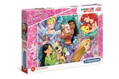 Puslespill - Clementoni Disney Princess II Super Colour Jigsaw Puzzle (60) - 26995