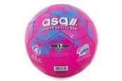 Sport & Fitness - ASG Football Pink/Blue size 4 - ASG1074I4