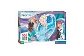 Puslespill - Clementoni Disney Frozen Jigsaw Puzzle Super Color 104 pcs - 25737