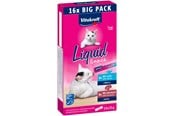 Katt - Vitakraft - Liquid Snack Multipack with Liver Sausage and Salmon MSC for cats 16x15gr (58000) - 58000