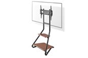 Veggmontering, AV-braketter & AV-møbler - Nedis TV Floor Stand | 37 - 75 " | Maximum supported screen weight: 40 kg - Max 40 kg - recommended for 75" - TVSM6200BK