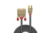 Skjermkabel - Lindy Gold HDMI to DVI-D Cable - 15m - 36199
