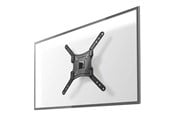 Veggmontering, AV-braketter & AV-møbler - Nedis TVWM1330BK bracket - full-motion - for TV - black - Max 30 kg - recommended for 55" - TVWM1330BK