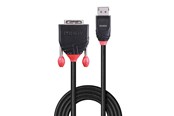 Skjermkabel - Lindy DisplayPort to DVI-D Cable - 2m - 41491