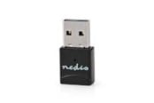 USB - Nedis Network Dongle | Wi-Fi | AC600 | 2.4/5 GHz (Dual Band) - WSNWM610BK