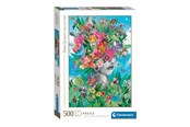 Puslespill - Clementoni Head in The Jungle (500) - 35526