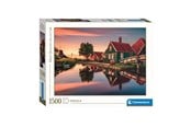 Puslespill - Clementoni Jigsaw Puzzle Zaanse Schans 1500 pcs. Gulv - 31696