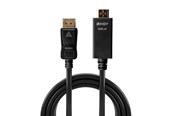 Skjermkabel - Lindy DisplayPort to HDMI Cable - 0.5m - 36920
