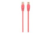 Nettverkskabel - Gembird patch cable - 2 m - pink - Rosa - 2m - PP12-2M/RO