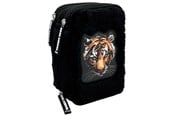 Skoleutstyr - Tinka Triple Pencil Case – Tiger – Black – Cool School - 8-804207