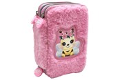 Skoleutstyr - Tinka Triple Pencil Case – Bee – Pink – Cool School - 8-804205