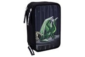 Skoleutstyr - Tinka Triple Pencil Case – Dragon – Black – Cool School - 8-804208