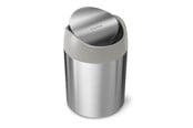 Avfallssortering - Simplehuman 1,5L mini søppelbøtte, børstet - CW2084
