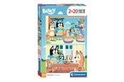 Puslespill - Clementoni Jigsaw Puzzle Super Color Bluey 2x20pcs. Gulv - 24807