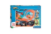 Puslespill - Clementoni Jigsaw Puzzle Super Color Hot Wheels 104pcs. Gulv - 25776
