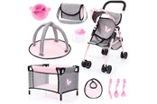 Dukker, Bamser & Utstyr - Bayer Design Buggy Set with Butterflies - 21533AB