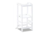 Babyutstyr - Hauck Learn N Explore standing stool white - 690000