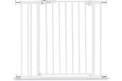 Babyutstyr - Hauck Clear Step Autoclose 2 security gate 75 - 80 cm white + 9 cm extension piece - 59749