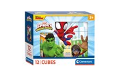 Puslespill - Clementoni Block Puzzle Spidey and His Amazing Friends 12pcs. Blokk - 41198
