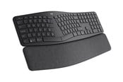 Tastatur - Logitech ERGO K860 Split Keyboard for Business - keyboard - QWERTZ - Swiss - graphite - Tastatur - Sveitsisk - Svart - 920-010347