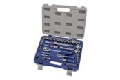 Håndverktøy - VAERK Socket wrench set 1/4-1/2" 58 parts - 129-58-4