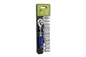Håndverktøy - VAERK Socket wrench set 1/4" 13 parts 4-14mm - 109-13-4