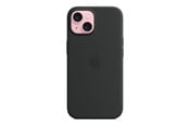 Mobil - Deksel og etui - Apple iPhone 15 Silicone Case with MagSafe - Black - MXPD3ZM/A