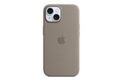Mobil - Deksel og etui - Apple iPhone 15 Silicone Case with MagSafe - Clay - MXPG3ZM/A