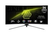 Skjerm - 34" MSI MAG 345CQRDE - 3440x1440 (UWQHD) - 180Hz - VA - 9S6-3DD14H-003