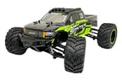 Fjernstyrt - BLACKZON Smyter MT 1/12 4WD Electric Monster Truck - Green - 540110