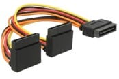 Strømkabel (intern) - DeLOCK - Power Adapter - SATA Power to SATA Power - 15 cm - 60170