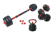 Sport & Fitness - ASG Justerbart vektsett, 20 kg - ASG2020IONE SIZE