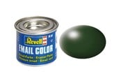 Kreative leker - Revell Enamel Paint # 363 - Dark Green Silk Matt - 32363