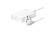 Mobil - Adaptere og ladere - Belkin BoostCharge Pro 200W 4-Port USB-C GaN Charger - WCH015VFWH