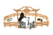 Figurer - Mojo Horse World Western Ranch Corral - MJ-380064